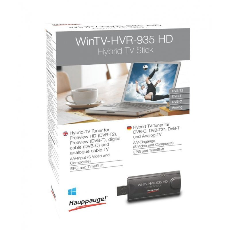Sintonizador De Tv Hauppauge Win Tv Hvr-935c Hd Usb 2.0 Mick Dvb-T2 C