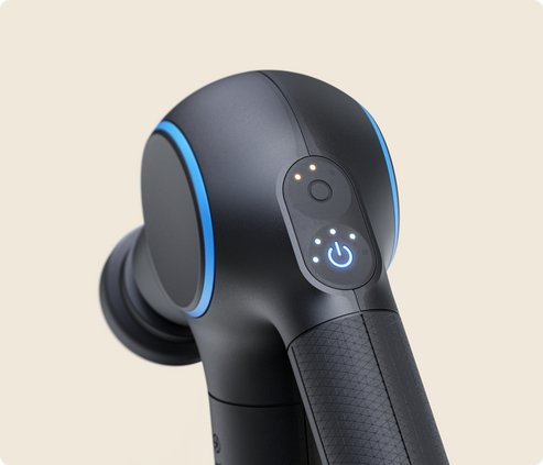 EAN 0840295405490 - Therabody Theragun Prime Plus masajeador Pecho, Mano, Piernas Negro, Azul imagen 2