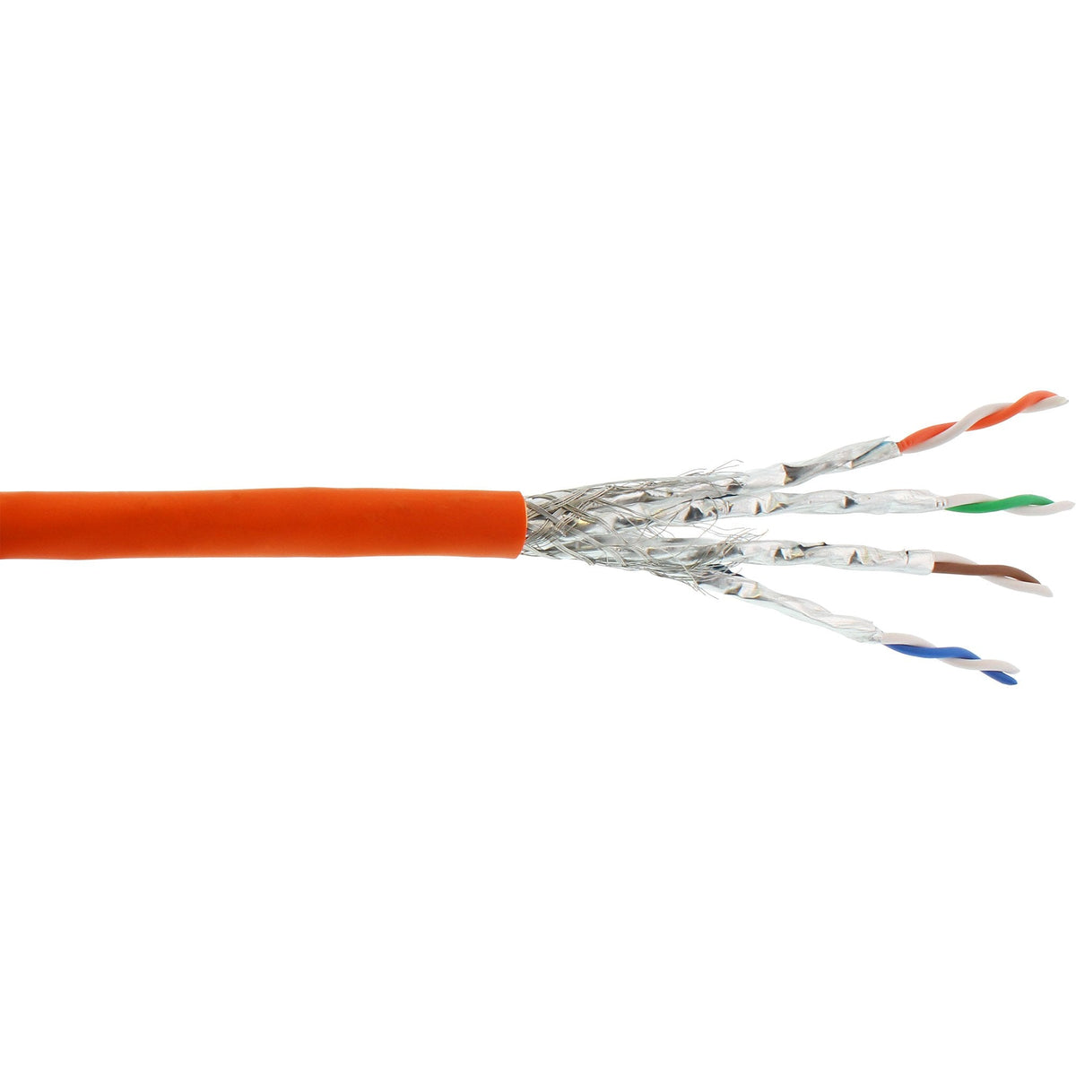 Inline 71050i Cable De Red Naranja 50 M Cat.7a Awg23 1200mhz B2ca Halogen Free Naranja