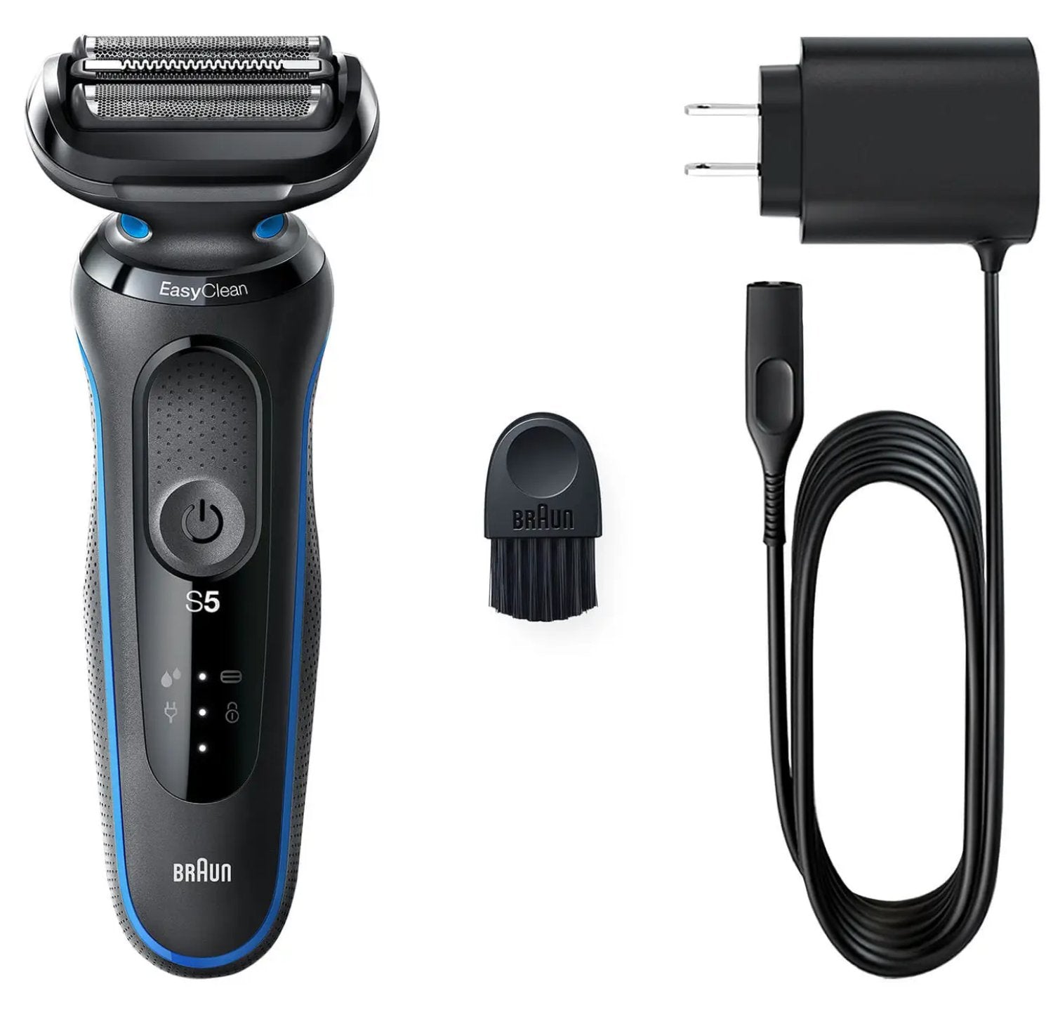 EAN 4210201432197 - Braun 51-B1000s Máquina de afeitar de láminas Negro, Azul imagen 5