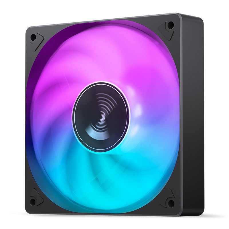 Jonsbo Sl-120c Rgb Ventilador, 3-Pin, 120mm - Negro