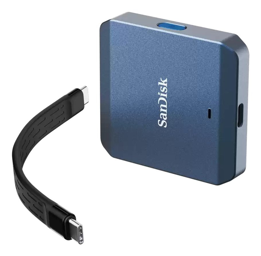 Sandisk Pro-Cinema Adaptador De Captura De Vídeo Usb-C 3.2 Gen 2x2 Azul Cielo Metalizado