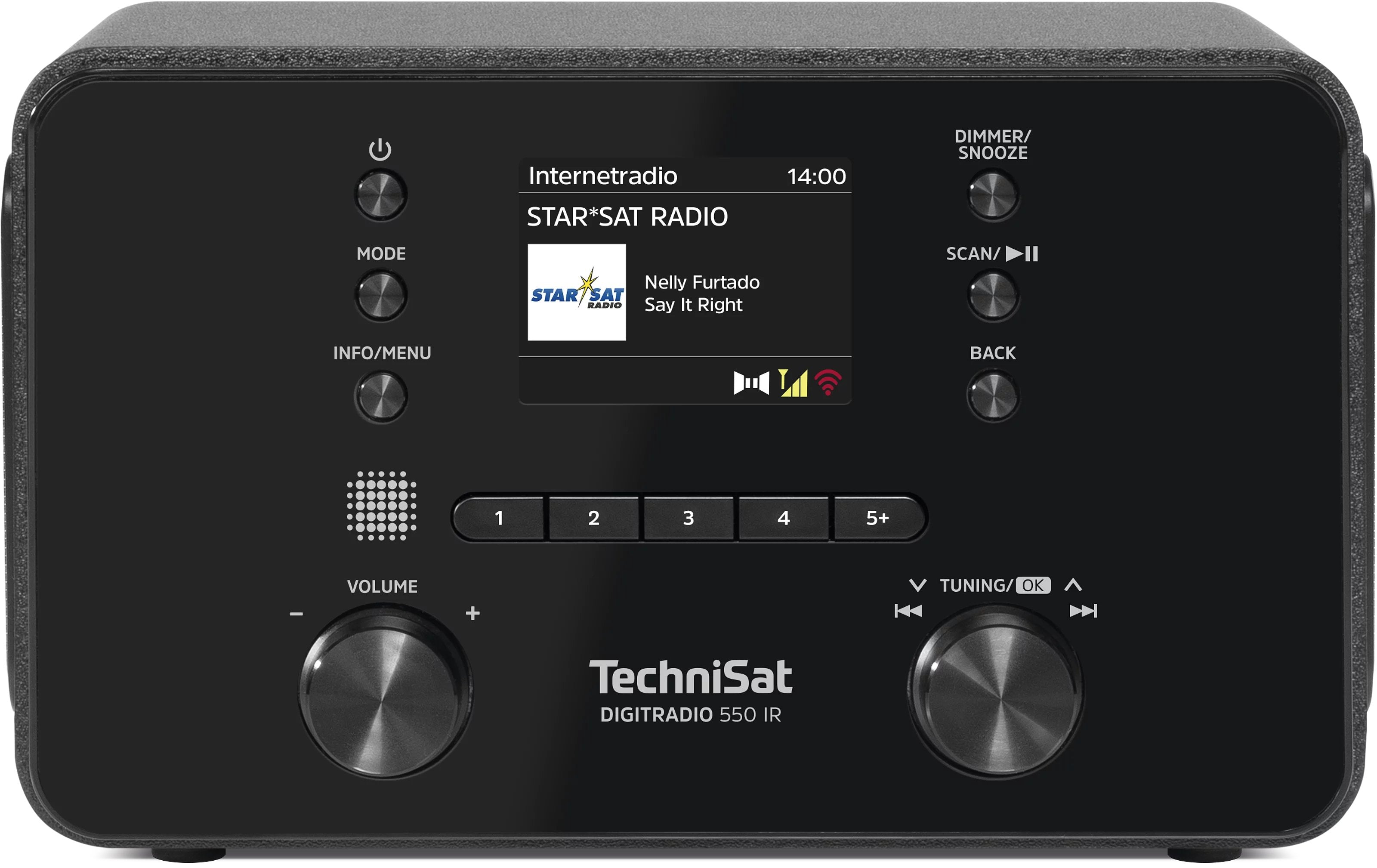 Technisat Diditradio 550 Ir Weiss