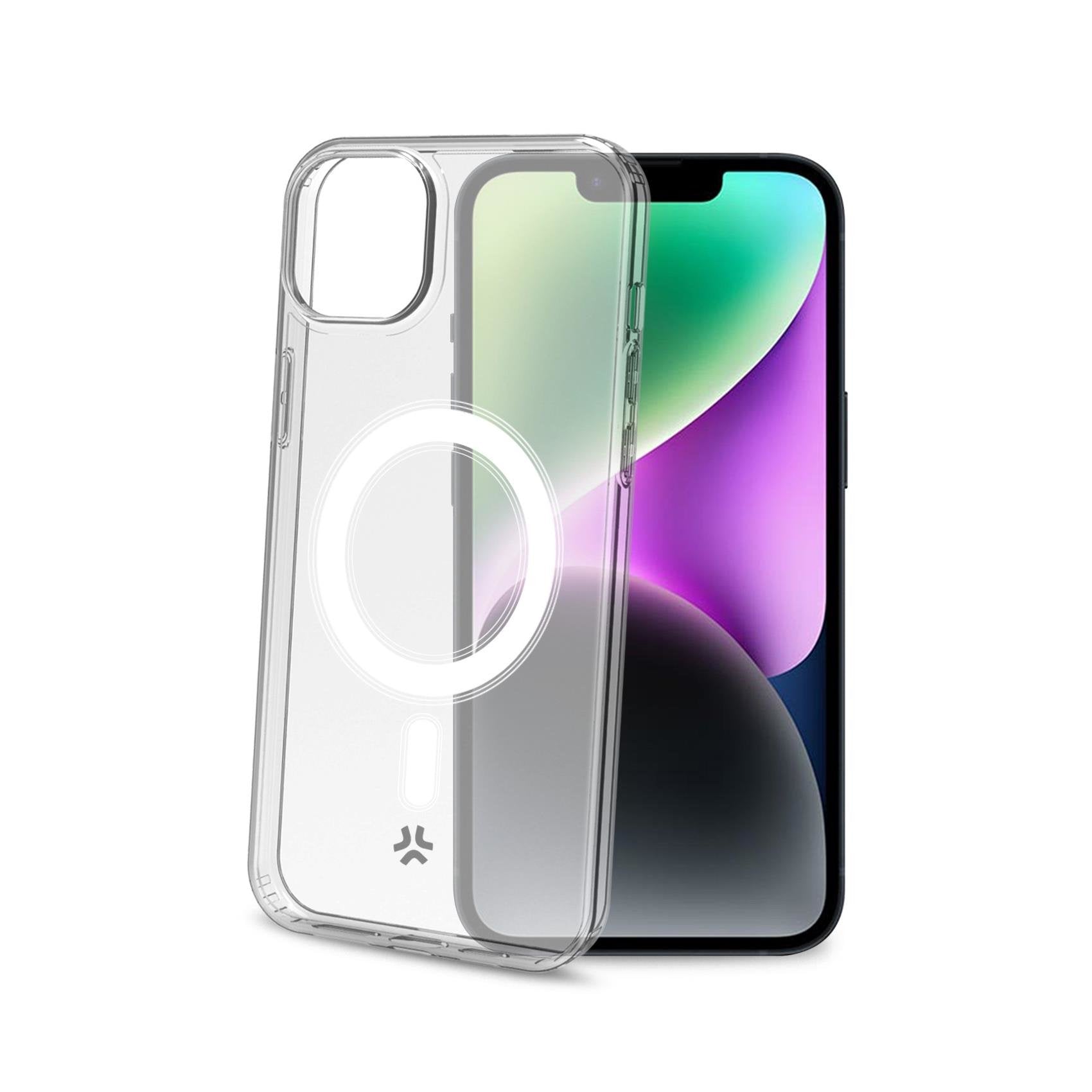 Celly Gelskinmag1053 Funda Para Teléfono Iphone 15 (6.1") Transparente