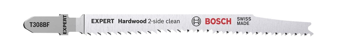 Expert Stichsägeblatt T 308 Bf ''Hardwood 2-Side Clean'', 3 Stück 3 Stück