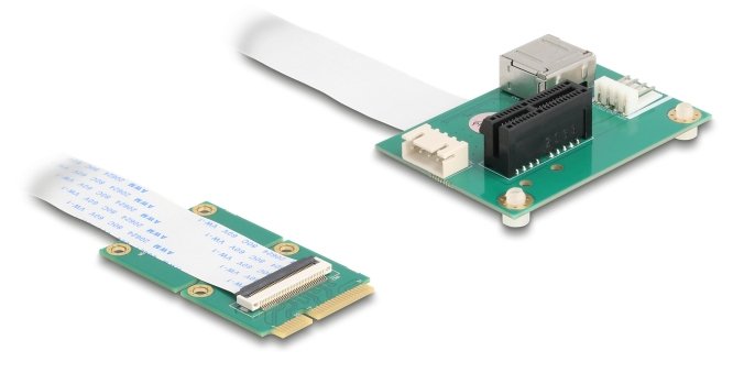 Delock Convertidor Mini Pcie Macho A Pci Express X1 Slot