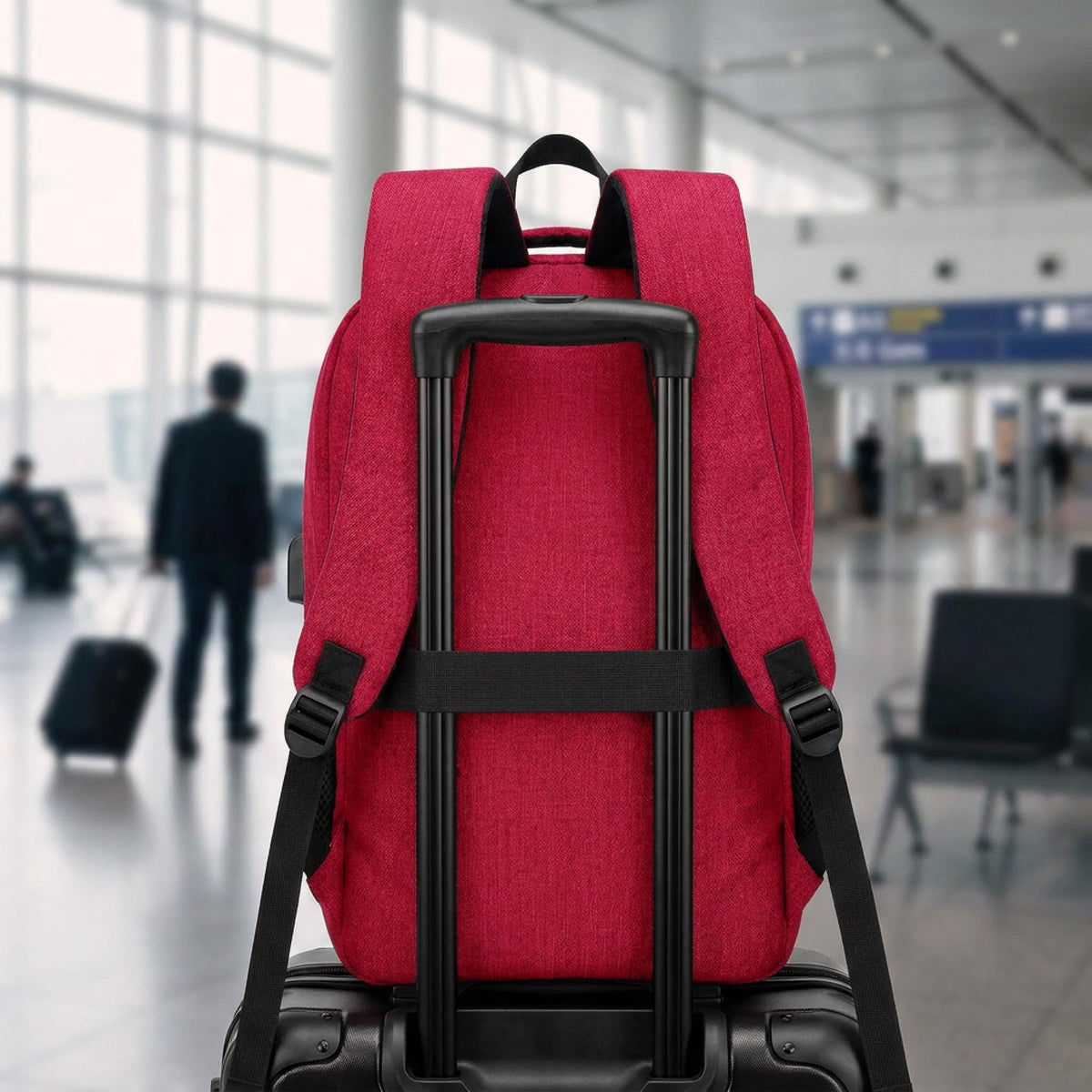EAN 8436586743901 - SUBBLIM City Plus mochila City backpack Rojo Poliéster imagen 7