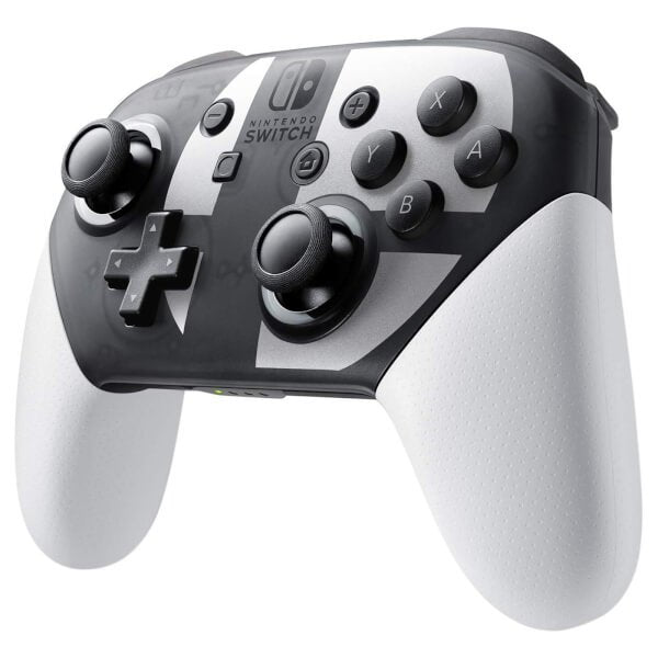 Nintendo Switch Pro Controller Super Smash Bros. Ultimate Edition Negro, Gris, Blanco Bluetooth Gamepad Analógico/Digital Nintendo Switch