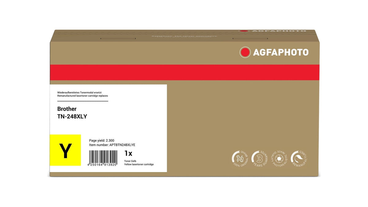 Agfa Photo Tóner Amarillo Aptbtn248xlye  2300 Copias