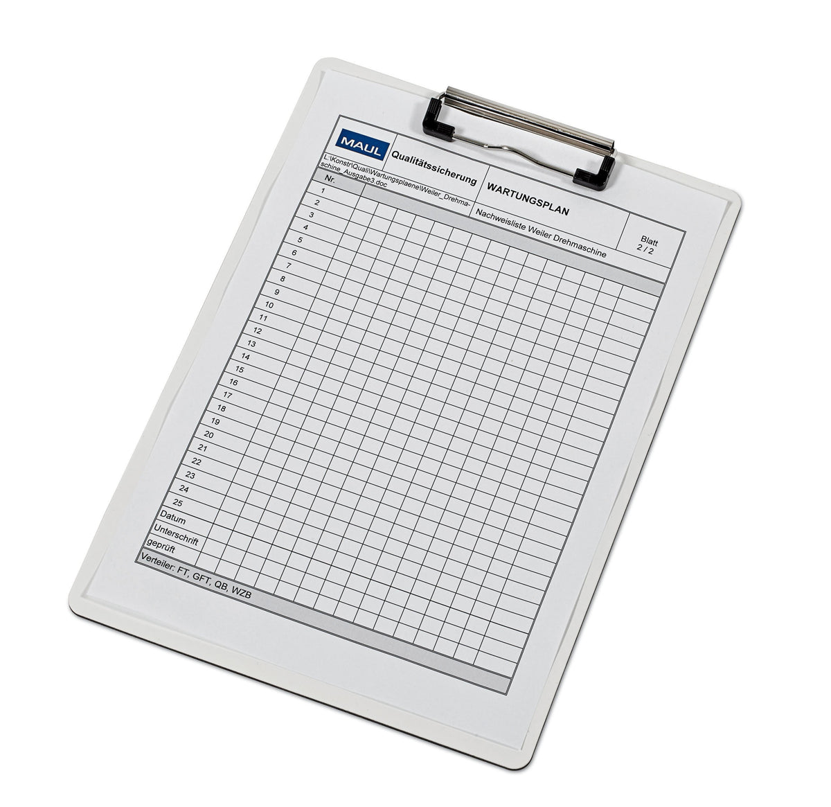 EAN 4002390079921 - MAUL 2361002 portapapel A4 Polipropileno (PP) Blanco imagen 4