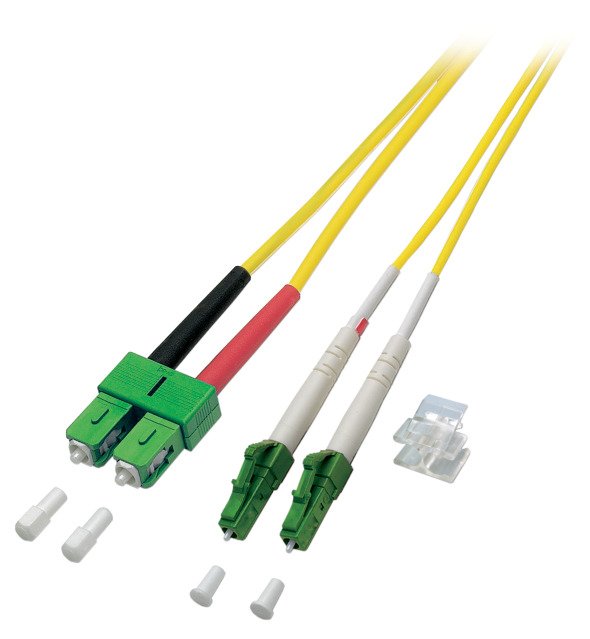 Efb Duplex Cable De Red Lc Apc-Sc Apc Os2 G652d 3m Lszh 2mm Gelb