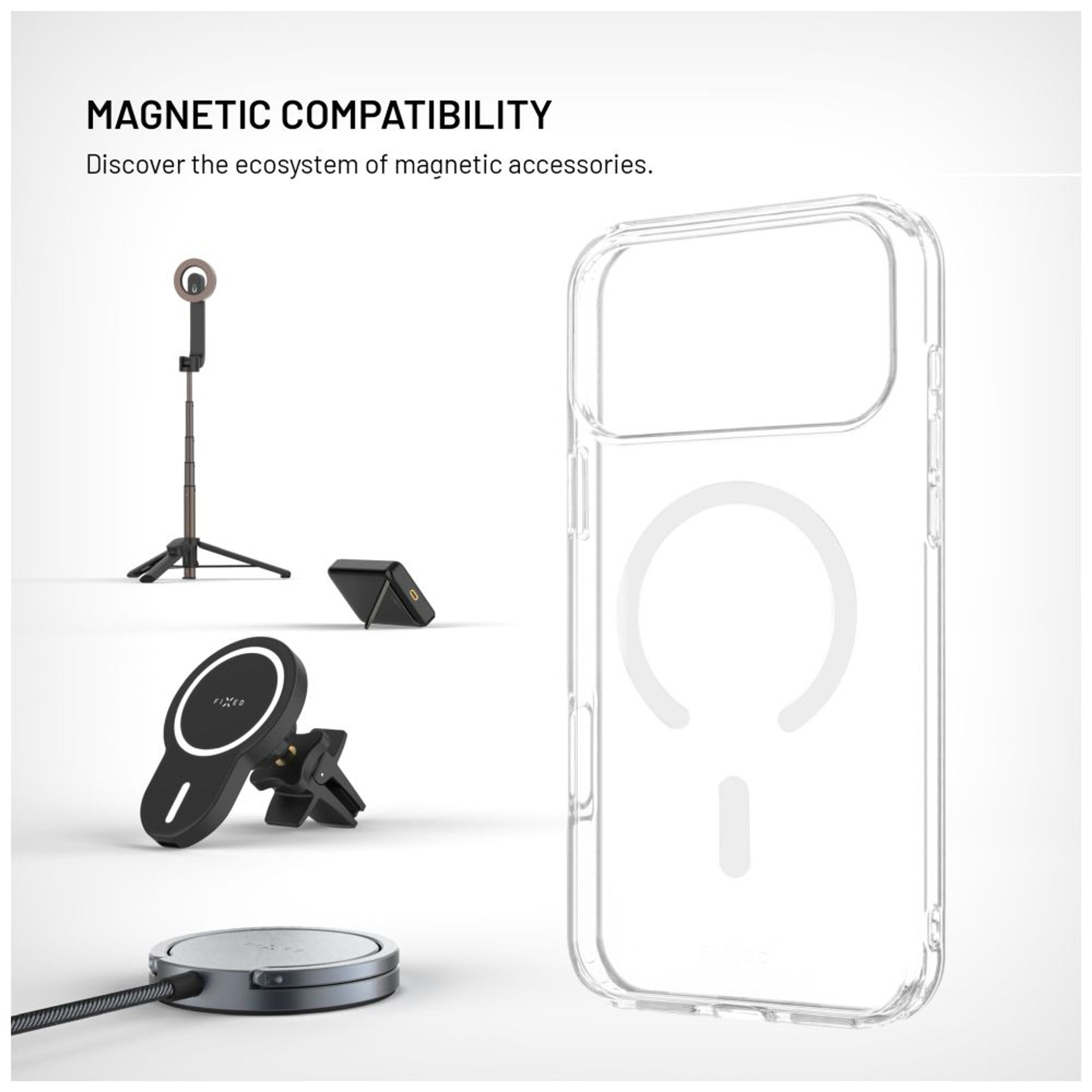 EAN 8591680187164 - FIXED MagPure funda para teléfono móvil 17,5 cm (6.9") Transparente imagen 3