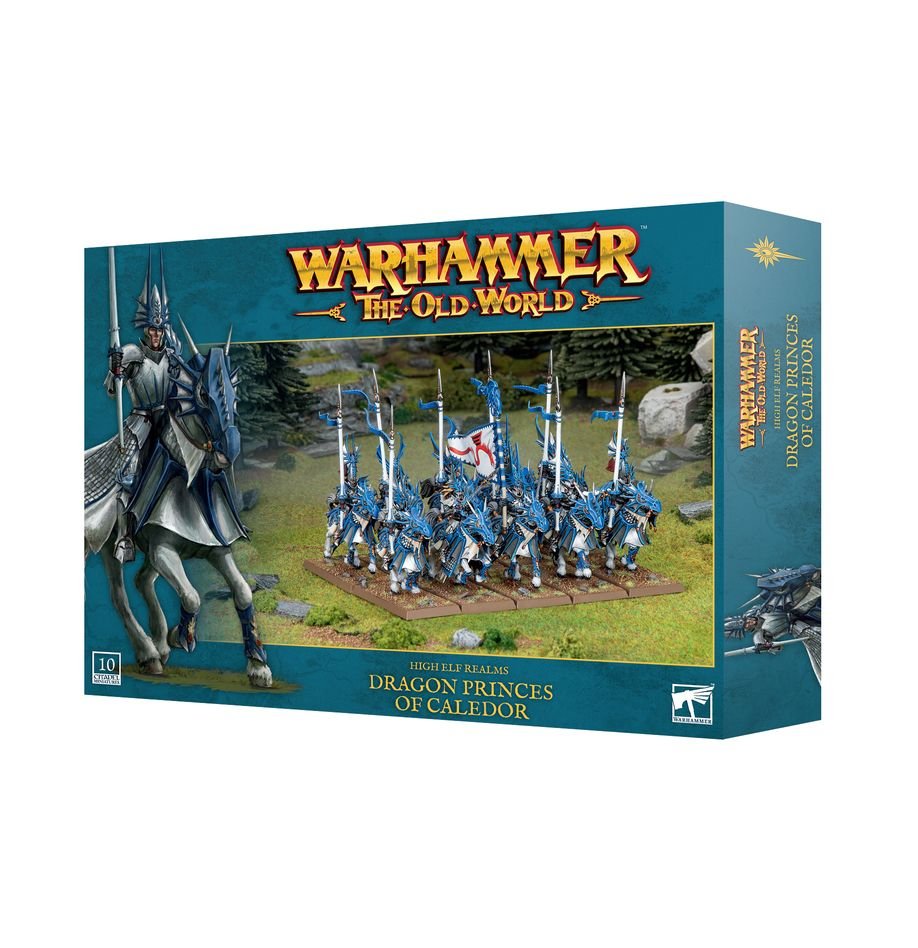 Warhammer Tow - Royaumes Des Hauts Elfes : Princes Dragons De Caledor
