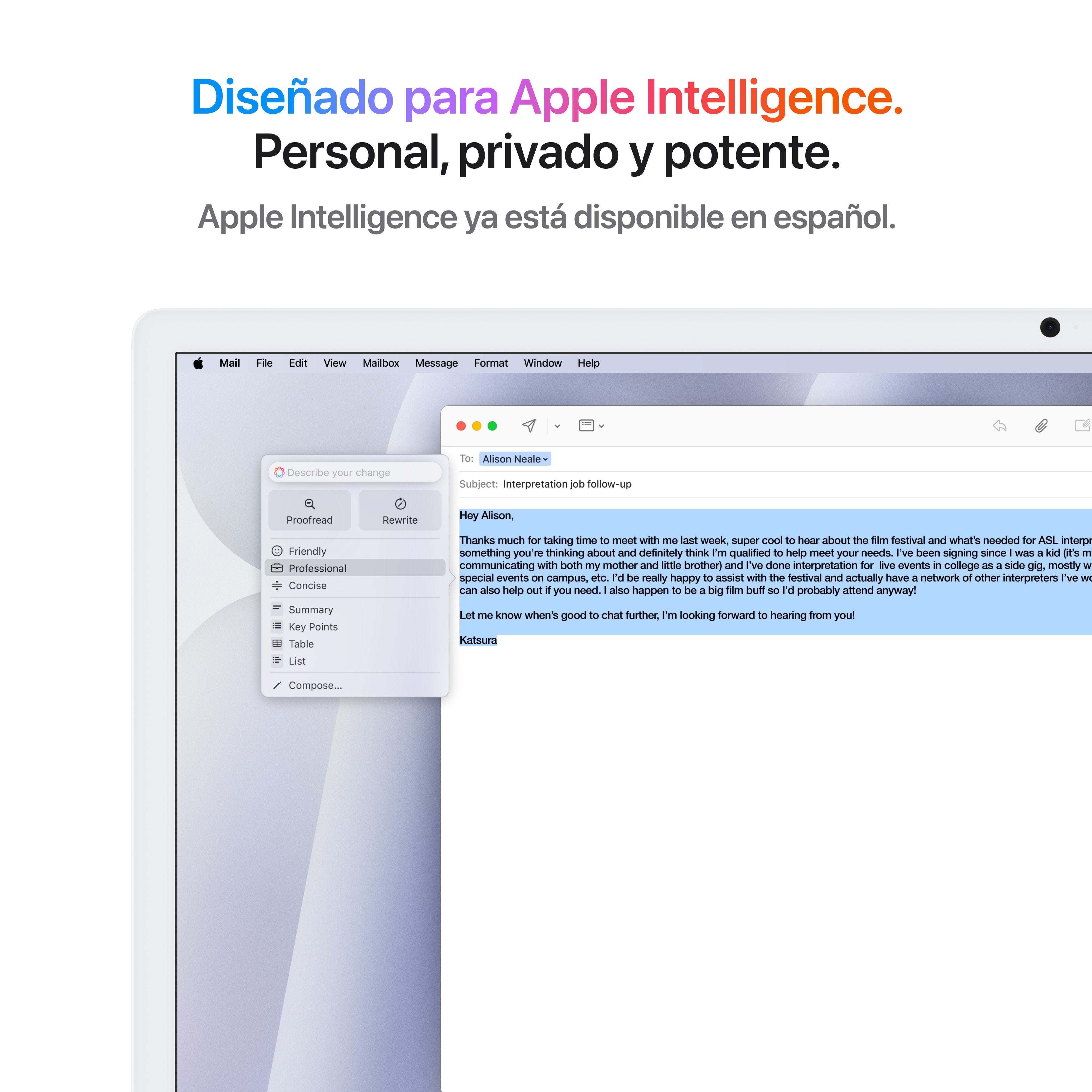 EAN 195949595301 - Apple iMac Apple M M4 59,7 cm (23.5") 4480 x 2520 Pixeles PC todo en uno 16 GB 512 GB SSD macOS Sequoia Wi imagen 5