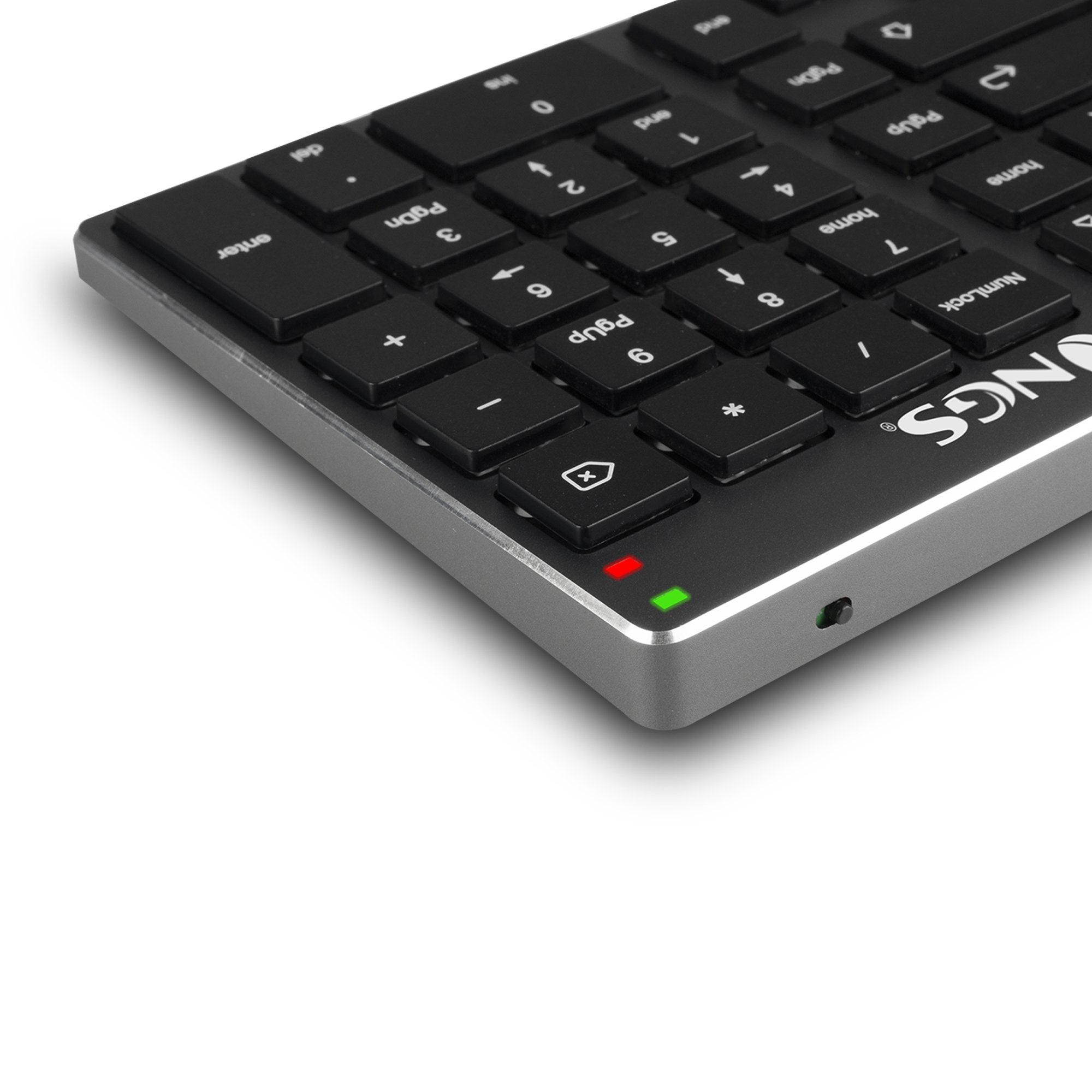 Ngs Fortune-Bt Teclado Multidispositivo Inalambrico Usb Bluetooth - Portugues - Silencioso - Teclas X-Type - Bateria