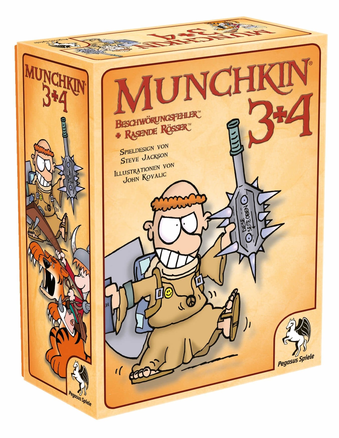 Pegasus Munchkin 3+4, Expansión Del Juego De Cartas 17224g