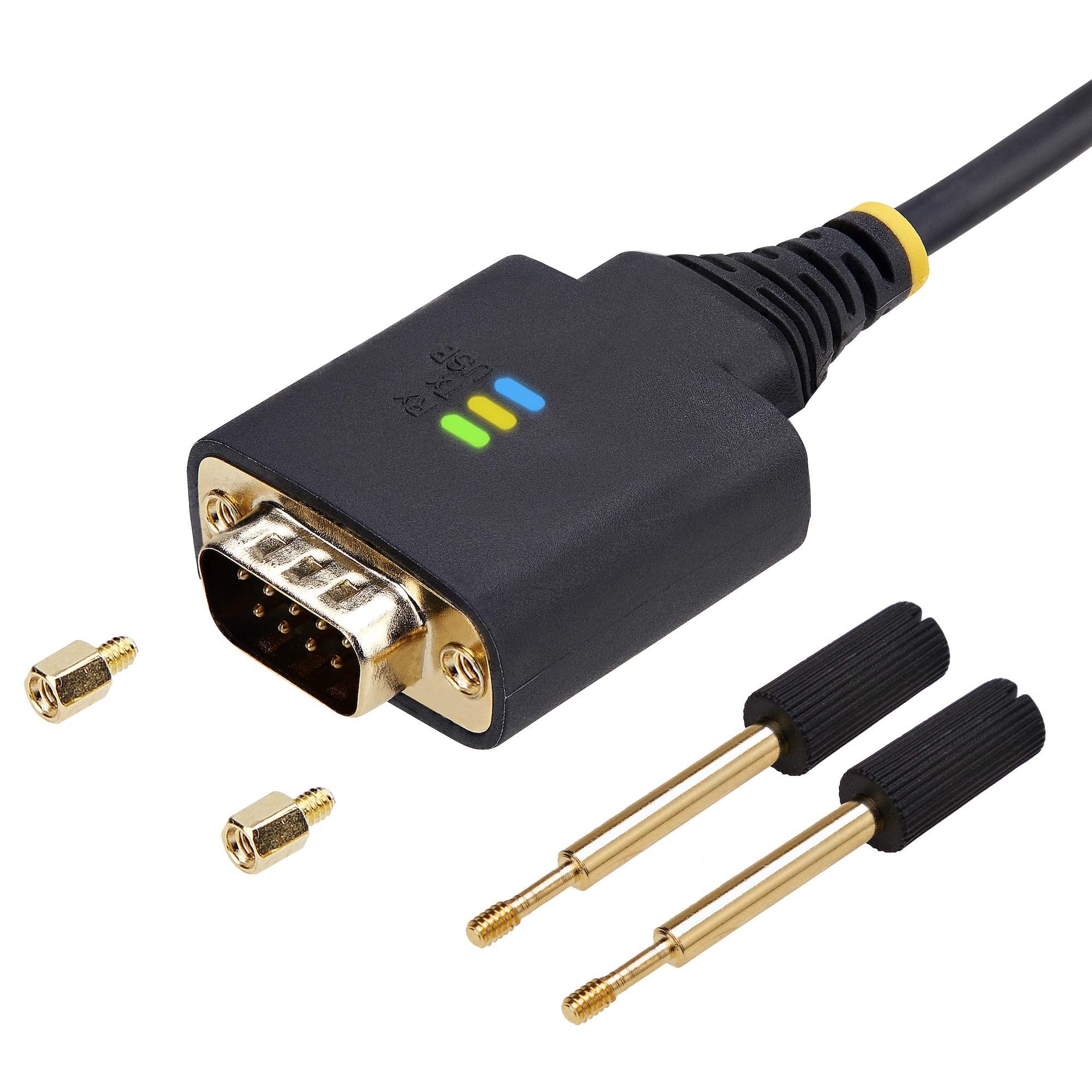 EAN 0065030898263 - StarTech.com 1P6FFC-USB-SERIAL cable de serie Negro USB tipo A DB-9 imagen 7