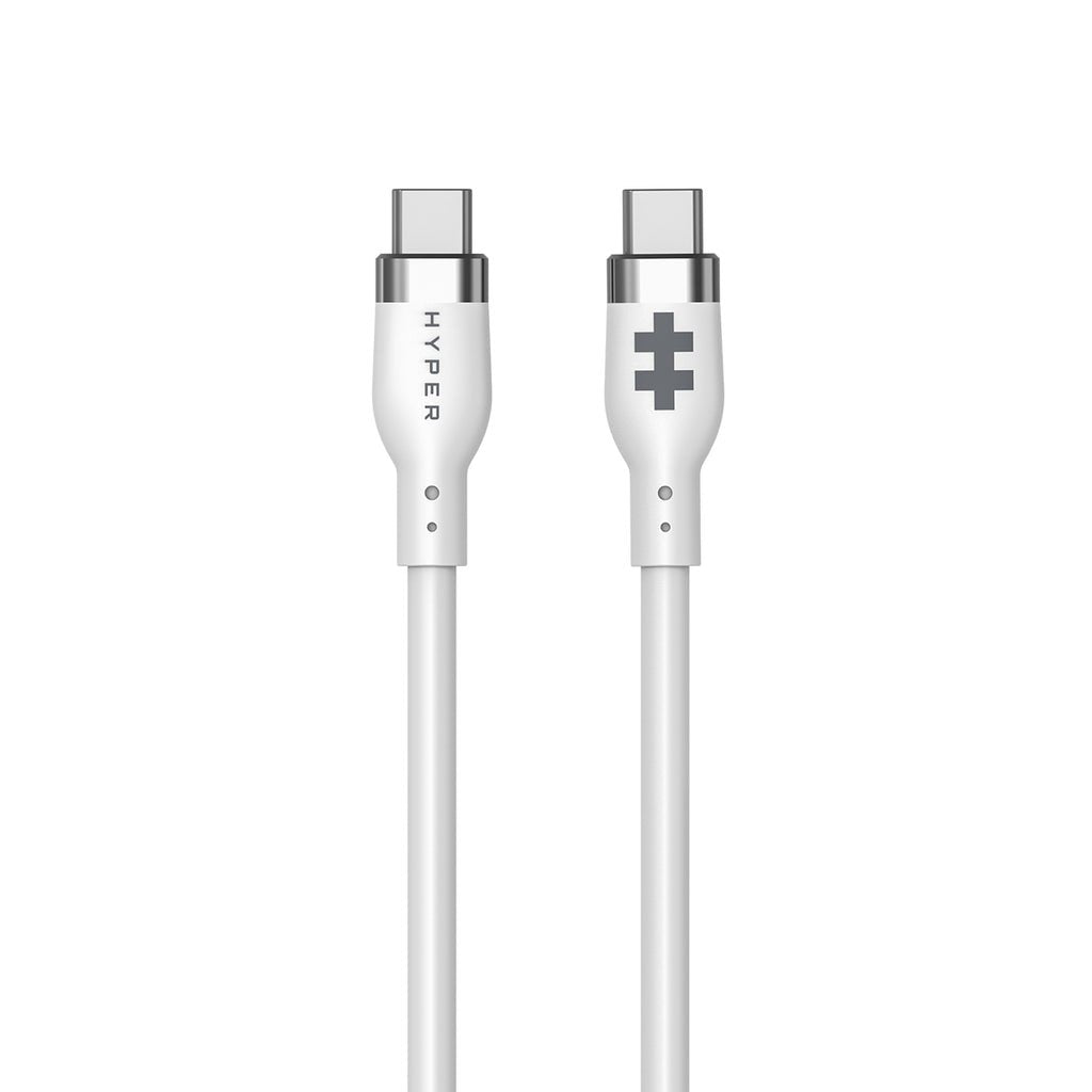 Cable Hyper Hyperjuice Usb Usb 2.0 1,5 M Usb C Blanco