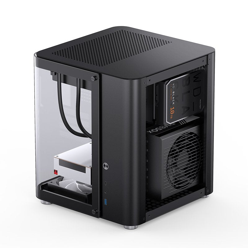 Jonsbo Tk-1 2.0 Micro-Atx Gehäuse, Temperojo Glass - Negro