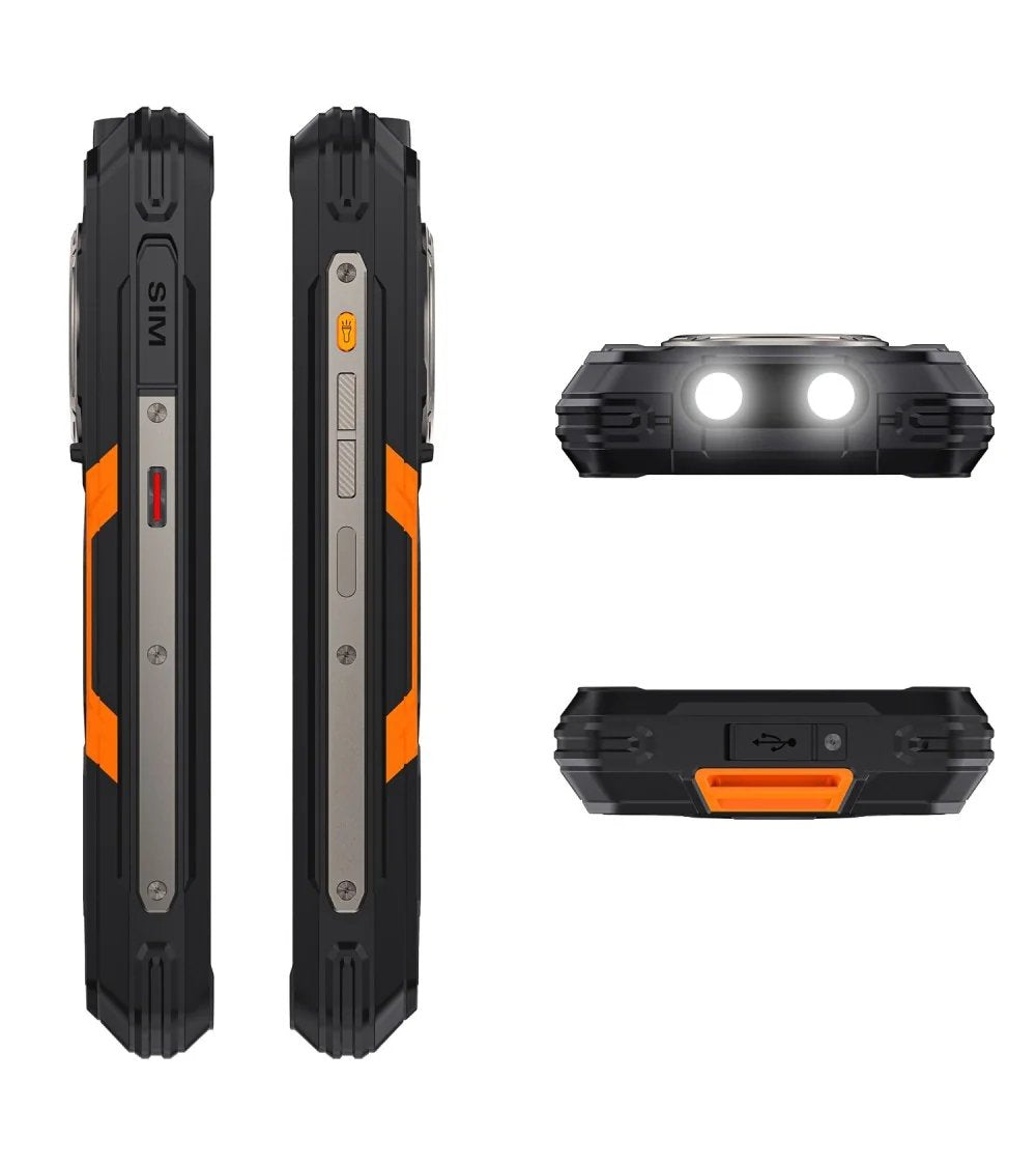 EAN 6924136724736 - Cubot KK Power 5 17,5 cm (6.88") SIM doble Android 15 4G USB Tipo C 6 GB 128 GB 15300 mAh Negro, Naranja imagen 6