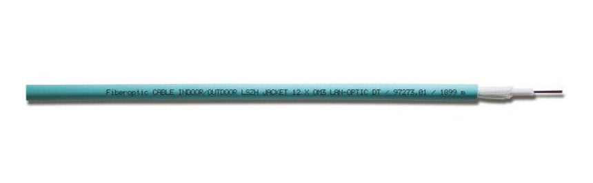 EAN 5704174471981 - Lanview LVO231995-100 Cable de fibra óptica e InfiniBand 100 m Color aguamarina imagen 1