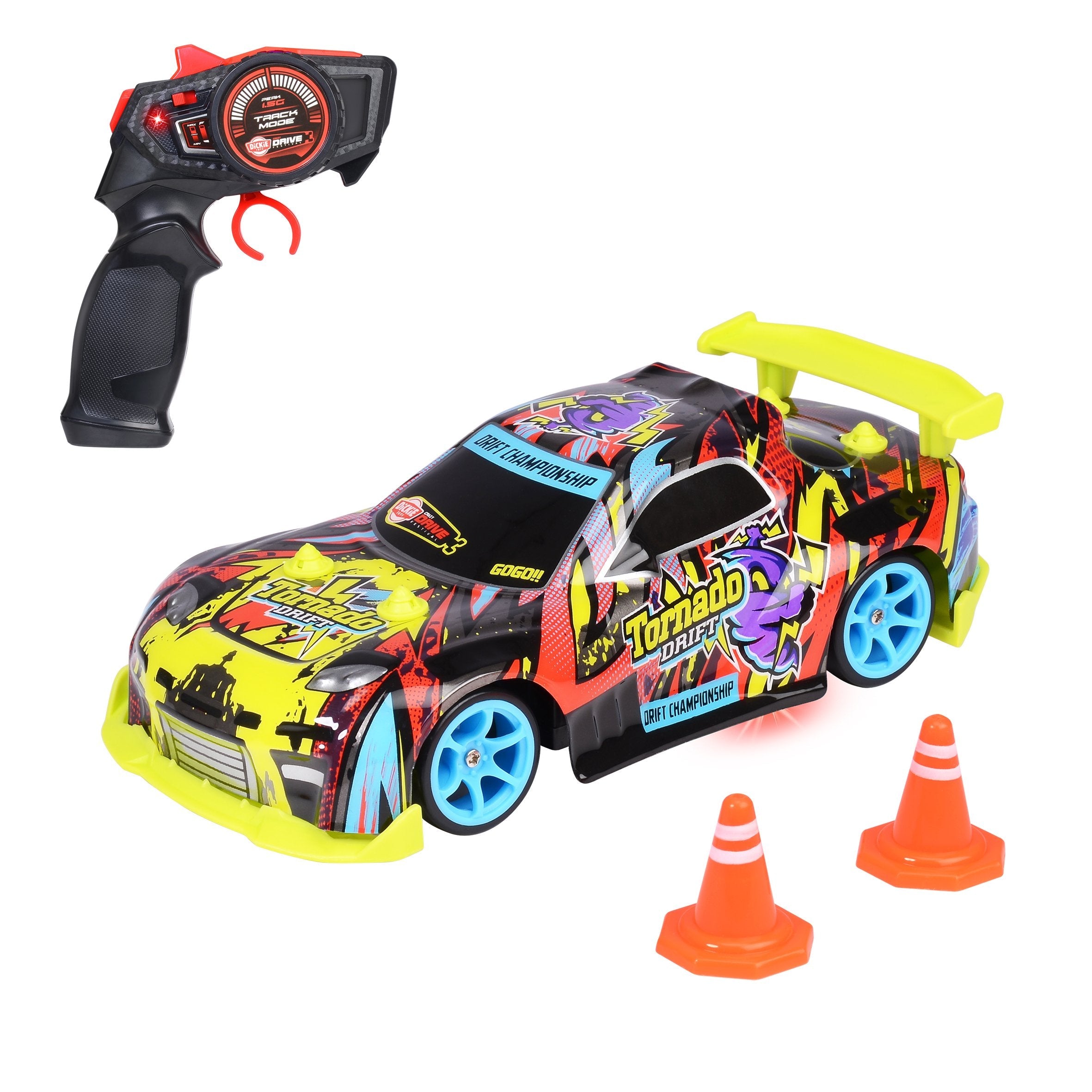 Dickie Rc Tornado Drift, Rtr 2,4 Ghz                201104007