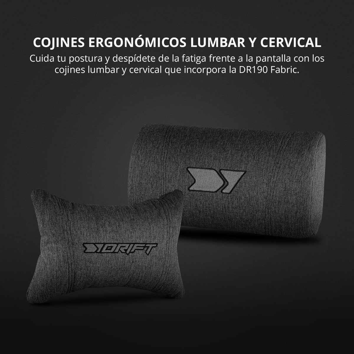 Silla Gaming Drift Dr190 Gris Oscuro