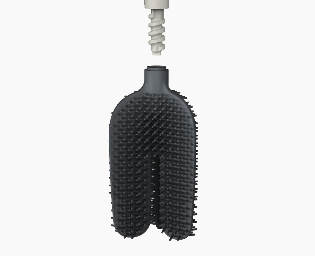 Joseph Joseph Flex 360 Toilet Brush  Stainless Steel