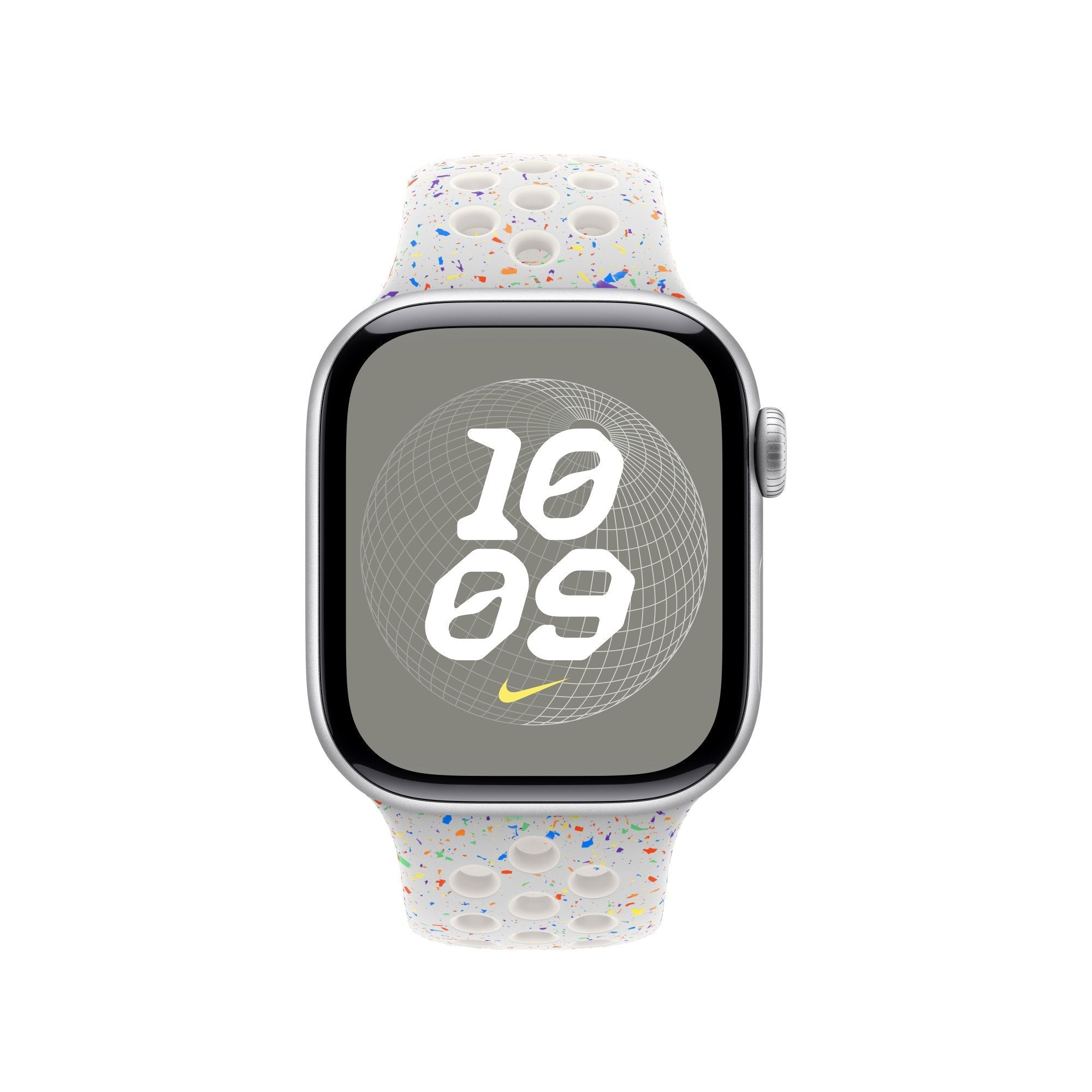 Apple 42mm Pure Platinum Nike Sport Band - S/M