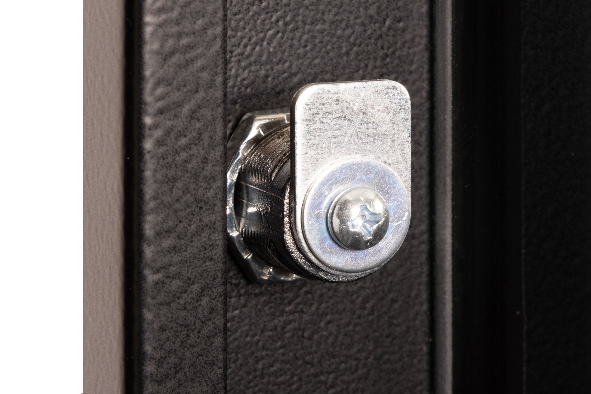 Puerta Frontal De Cristal Para Armario Mural Unique De 19" Y 12u Color Negro (Ral 9005)