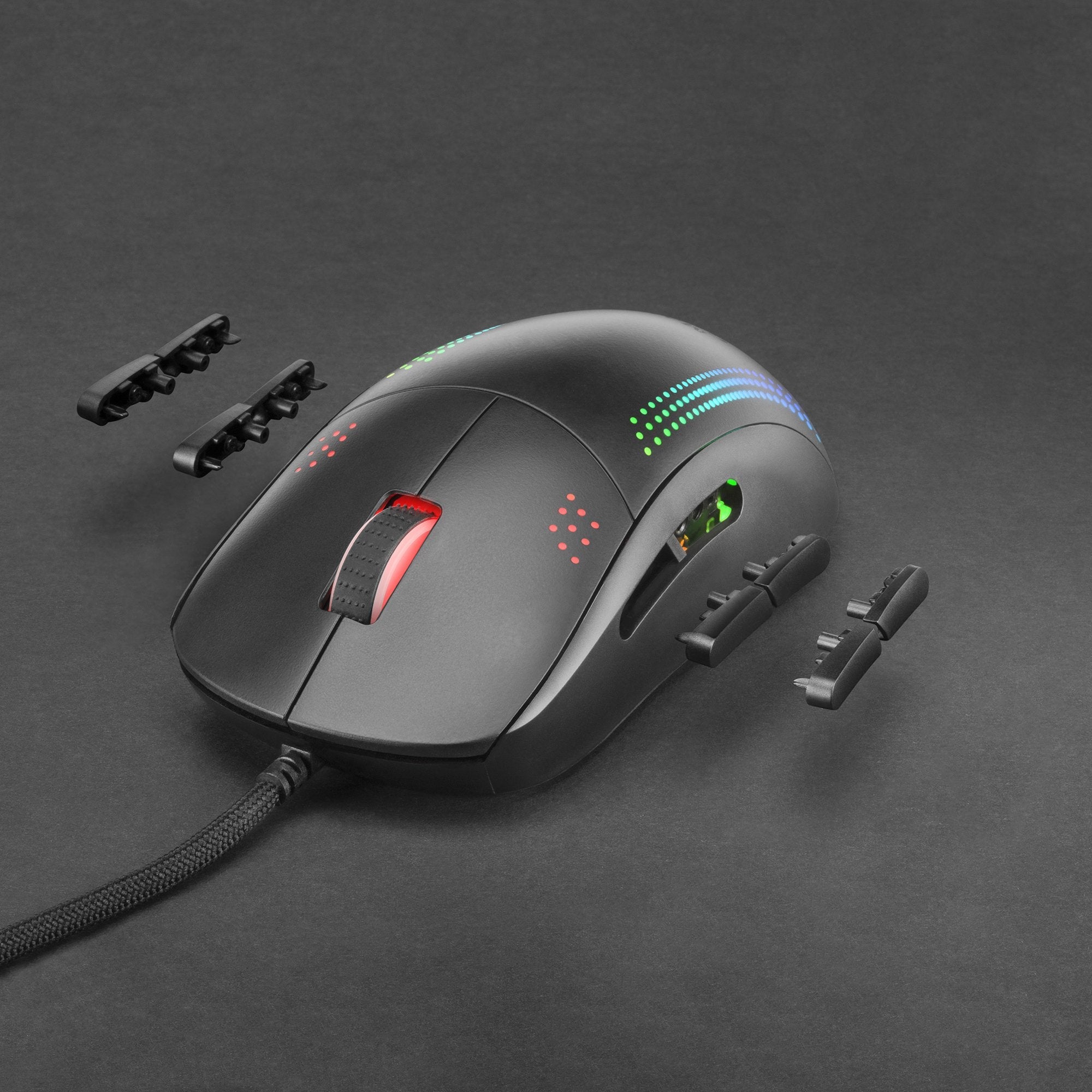 Raton Optico Mmpro Rgb Black Mars Gaming