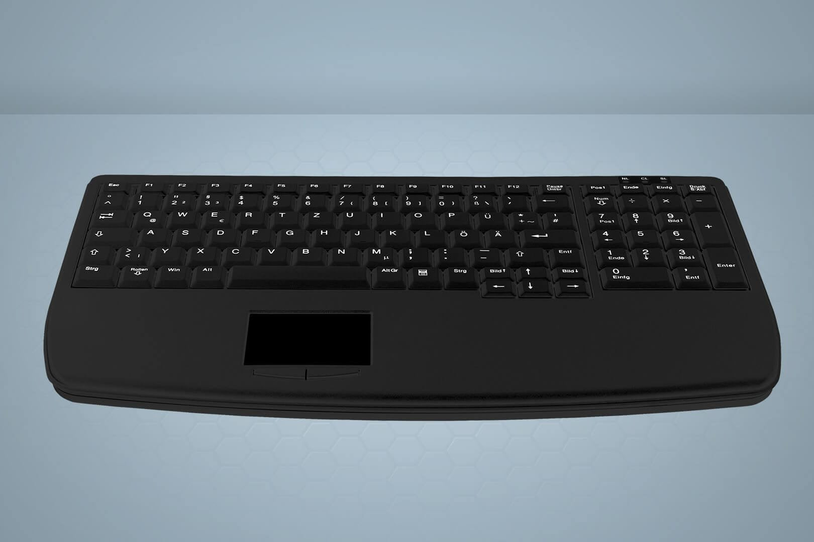 EAN 7061118483195 - Active Key AK-7410-G teclado Industrial PS/2 Belga Negro imagen 3