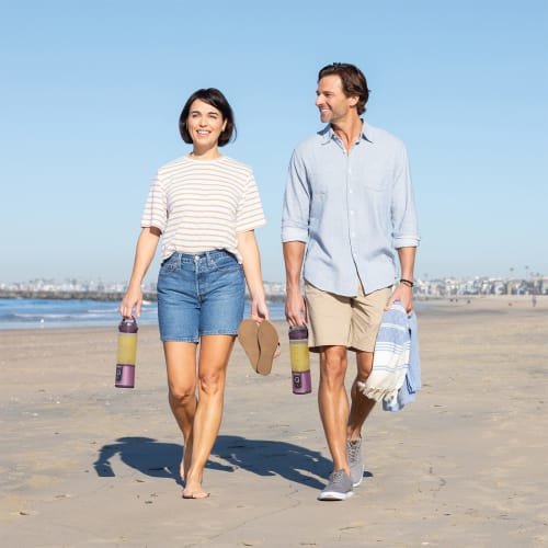 Ninja Bc151eupr Blast Kabelloser Standmixer Lila