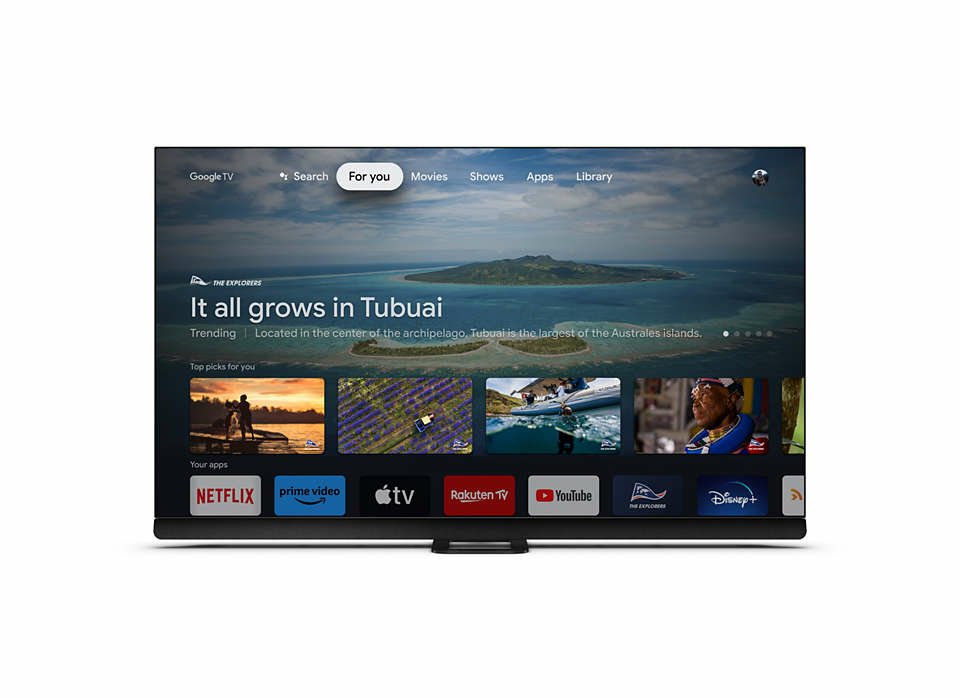 Tv Oled+ 77''(195.6cm) Philips 77oled908/12 Smart Tv 4k Ultra Hd Android Tv Bowers & Wilkins