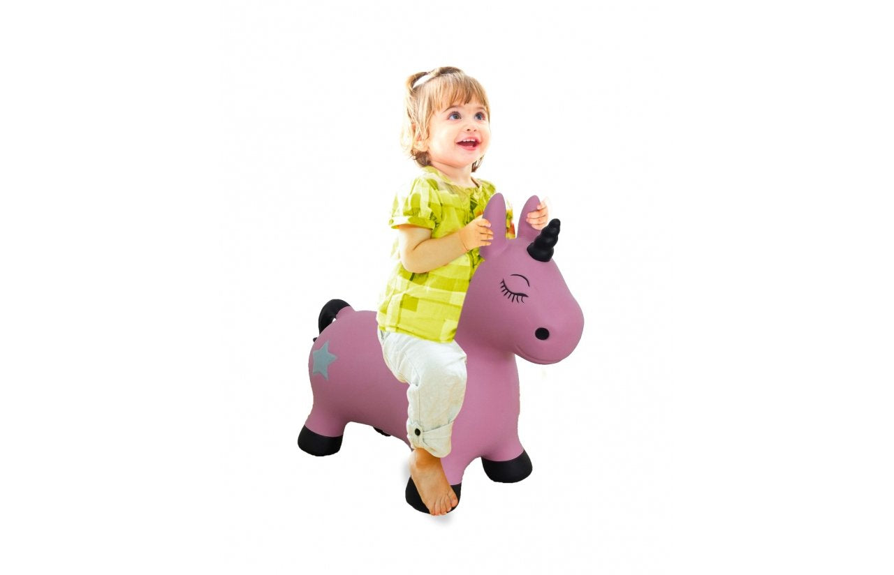 Jamara Hüpftier Einhorn Rosa 1+