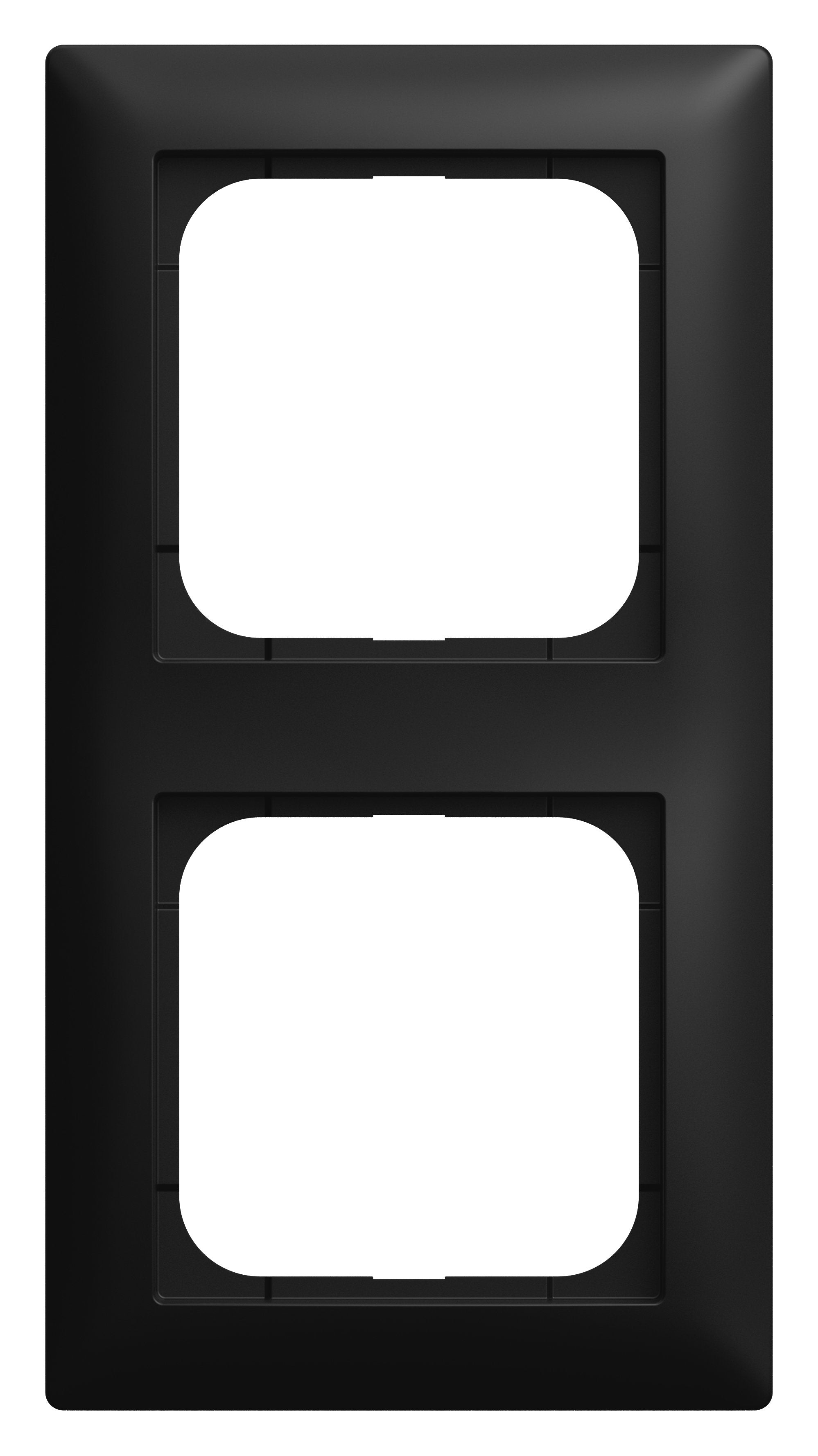 EAN 4011395360101 - Busch-Jaeger 2CKA001725A1569 placa de pared y cubierta de interruptor Negro imagen 1