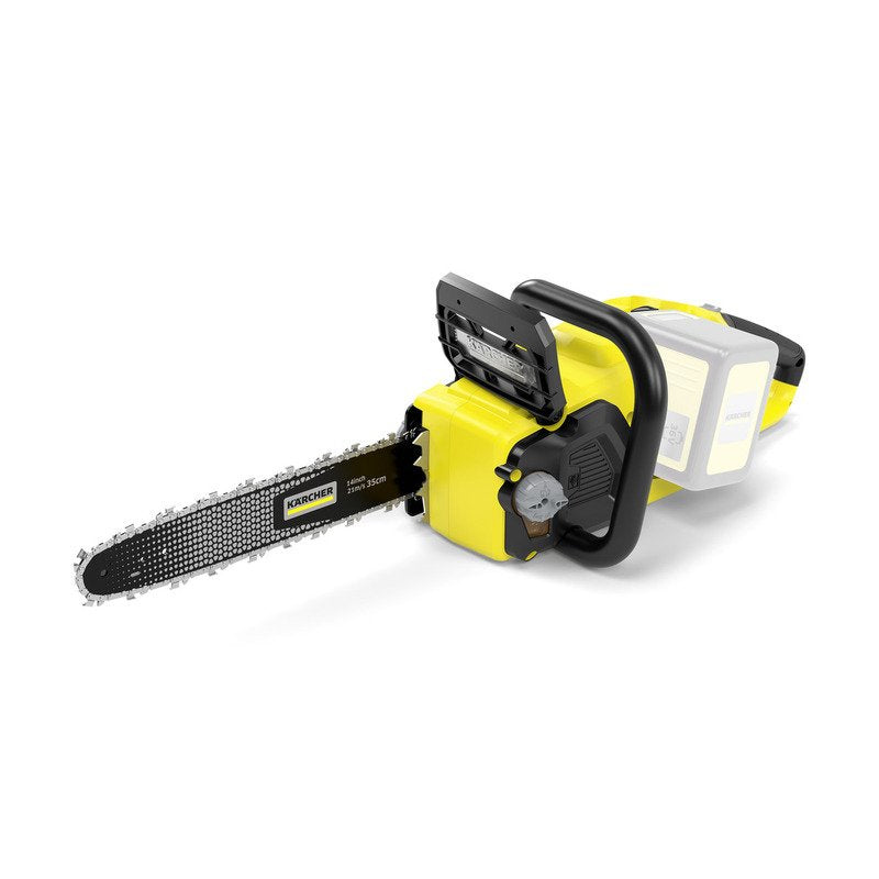 Kärcher Cns 36-35 Battery Negro, Amarillo, Motosierra (Amarillo/Negro, Sin Escobillas, 30 Cm, 35 Cm, 1,1 Mm, 21 M/S, 76,2 / 8 Mm (3 / 8"))