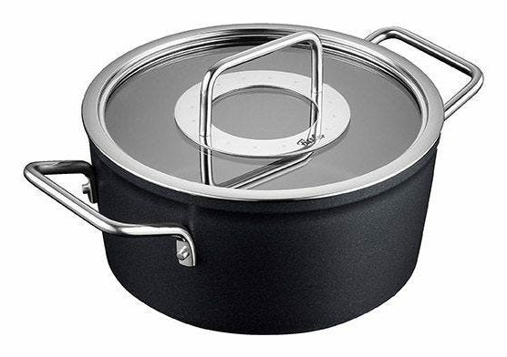 Olla Fissler Adamant 4,9 L Negro, Acero Inoxidable