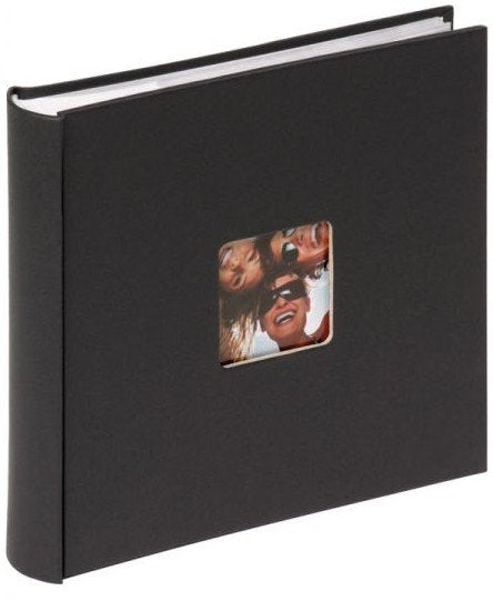 Walther Design Fun Álbum De Foto Y Protector Negro 200 Hojas 10 X 15