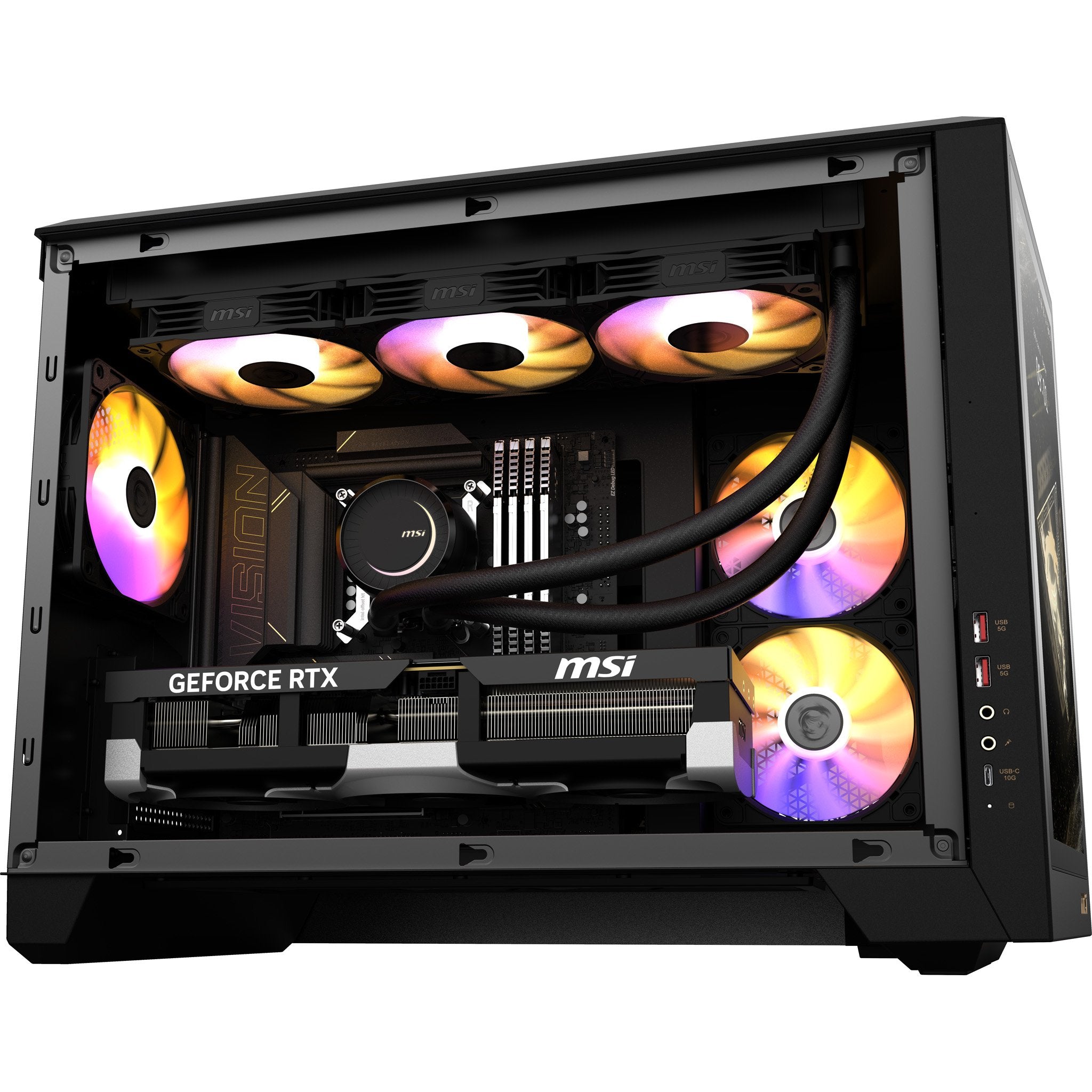 EAN 4711377288743 - MSI MEG Vision X AI 2NVZ9-003EU Intel Core Ultra 9 285K 64 GB DDR5-SDRAM 2 TB SSD NVIDIA GeForce RTX 5090 imagen 4