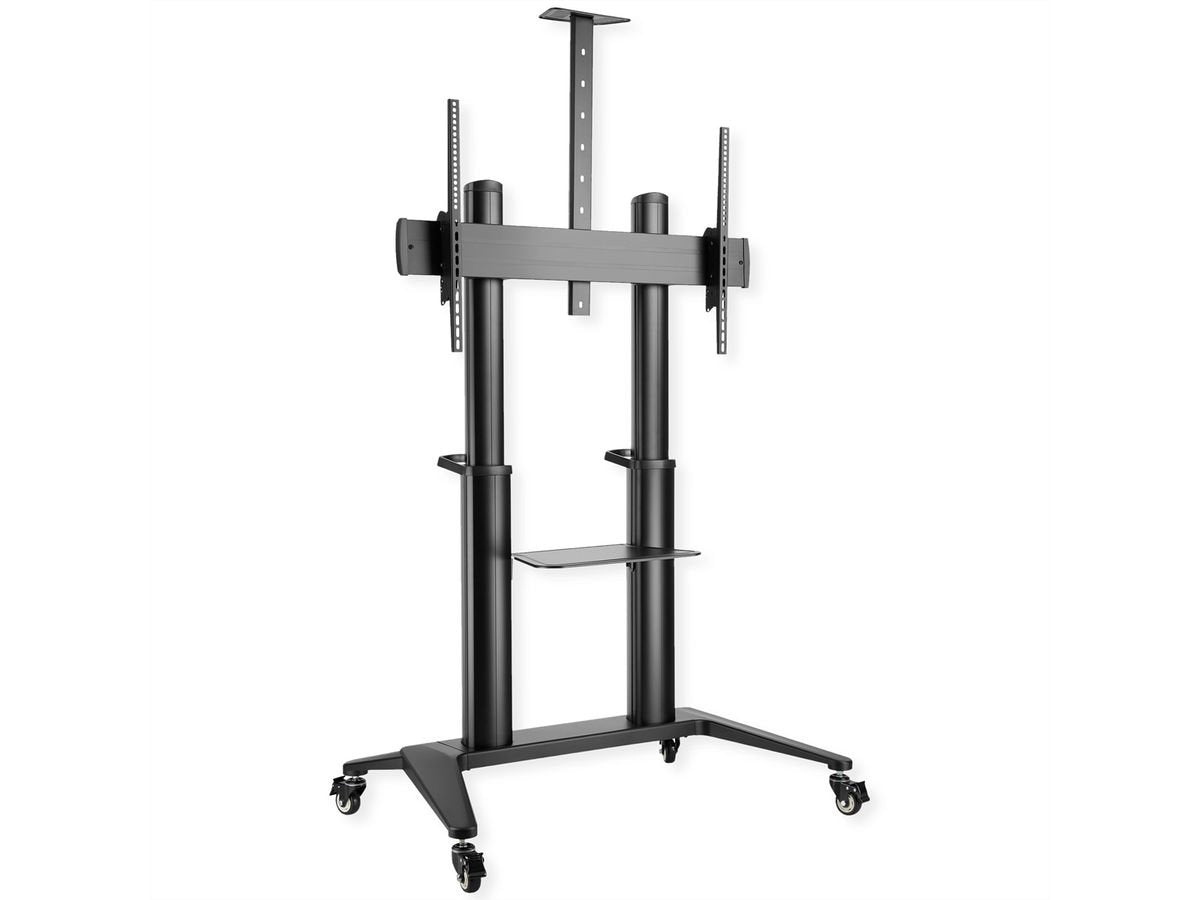 Roline Lcd- Tv-Rollstnder, 70-120 Zoll, Bis 140kg, Schwarz