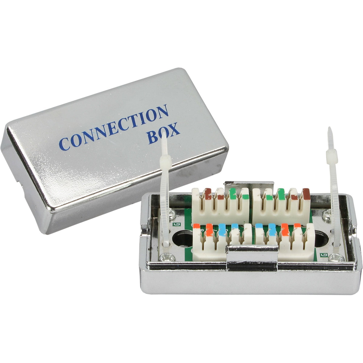 Caja De Conexión Inline Cat.5e Lsa Blindado