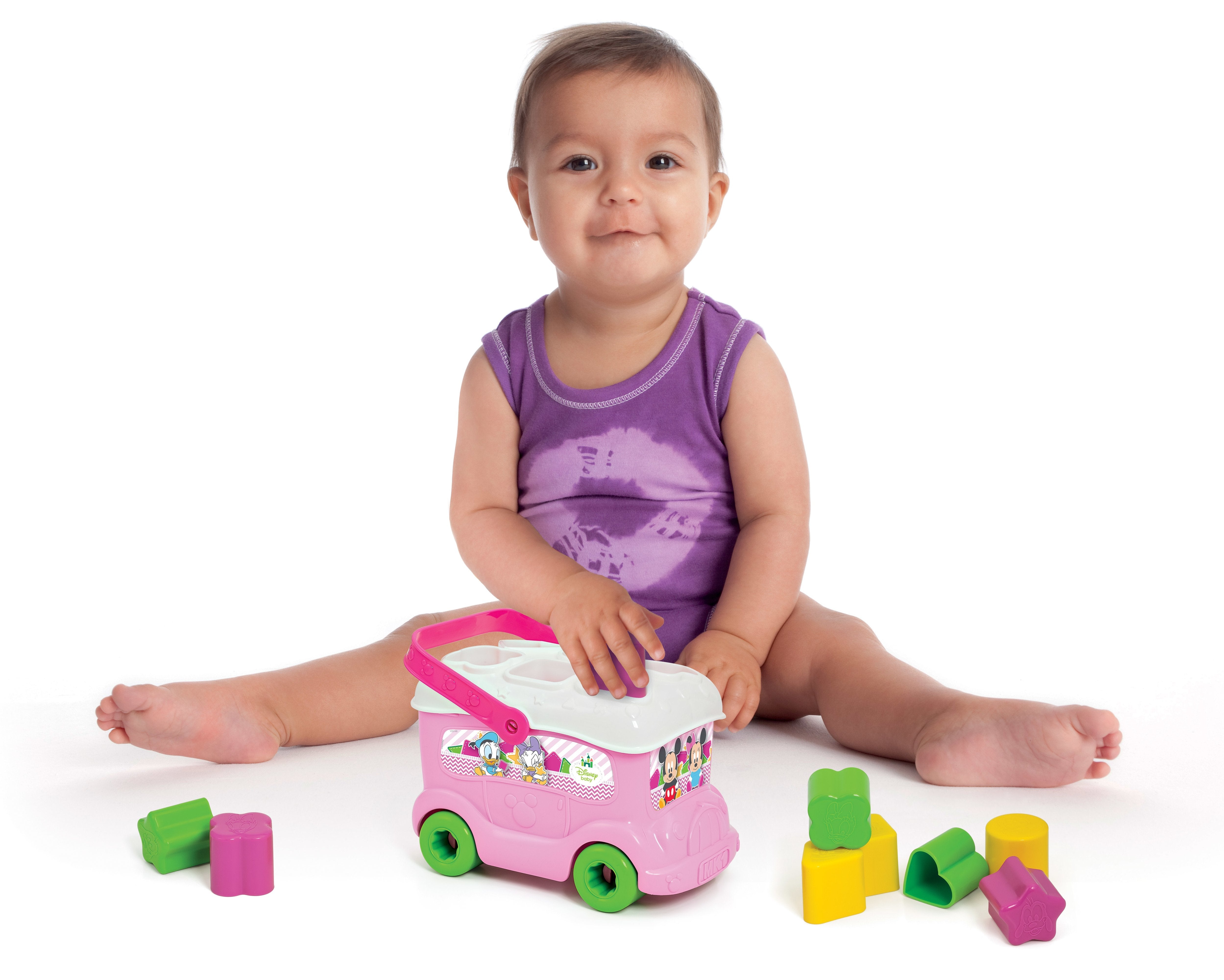 Autobus Formas Y Colores Baby Minnie Disney