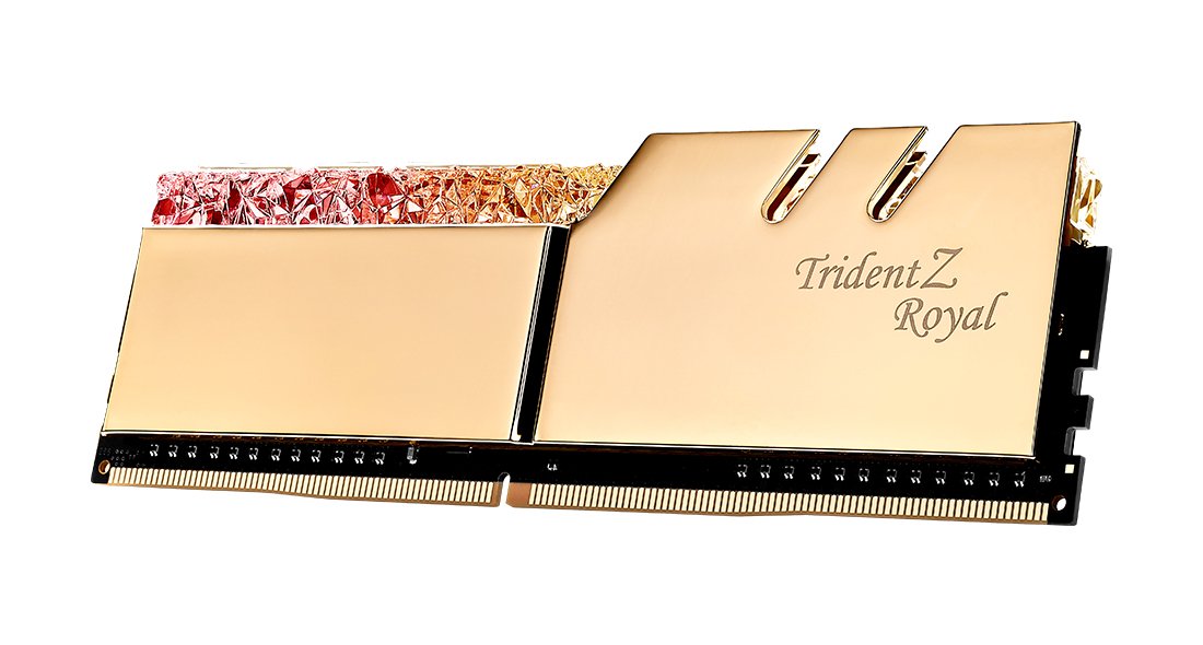 Memoria G.Skill Trident Z Royal F4-3600c16q-32gtrgc 32 Gb 4 X 8 Gb Ddr4 3600 Mhz