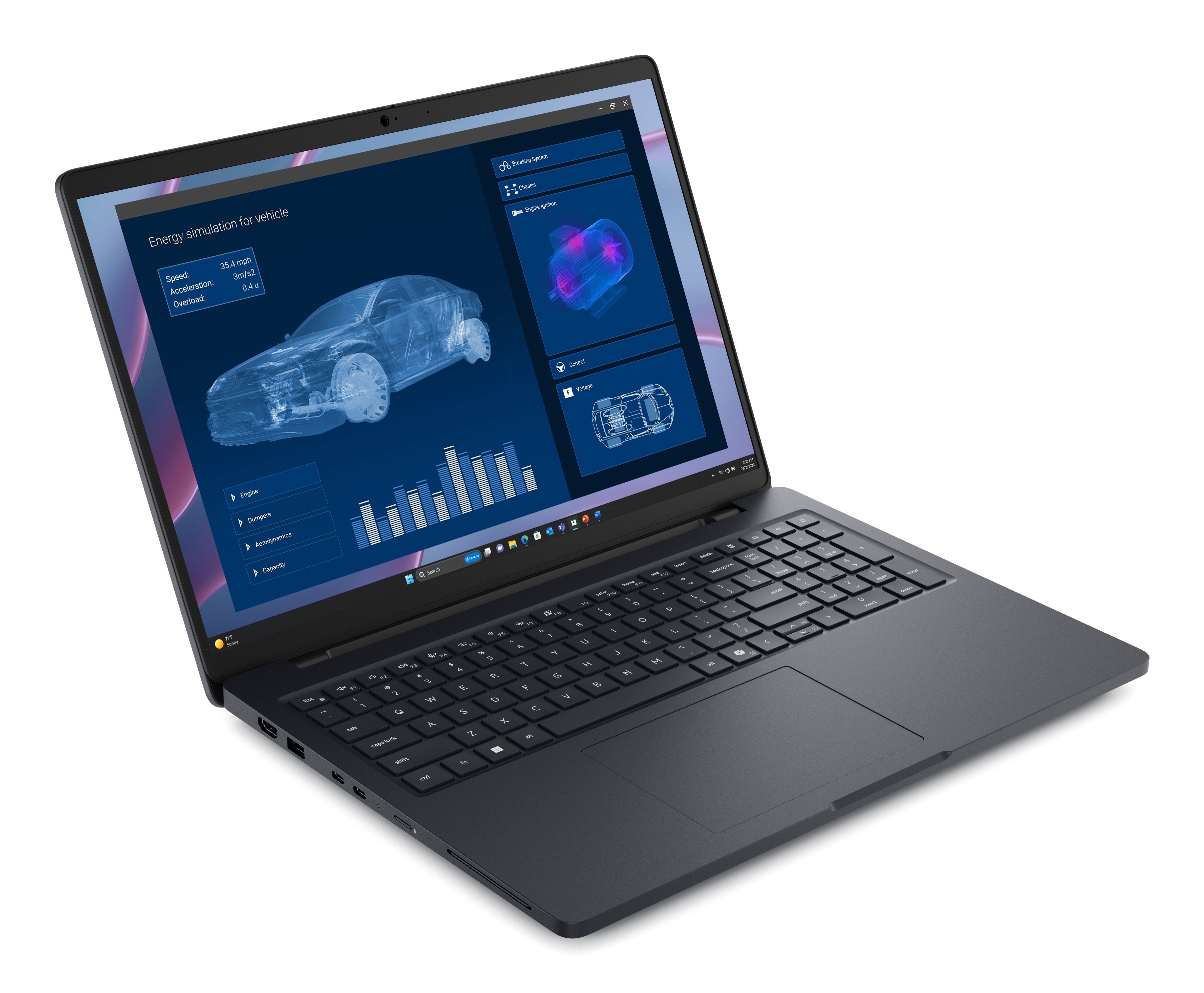 Portátil  Dell Pro Max 16 Mc16255 Copilot+ Pc Ai Pc Amd Ryzen Ai 7 Pro 350 / Hasta 5 Ghz Win 11 Pro Rtx Pro 500 Blackwell 32 Gb Ram 512 Gb Ssd Sed Nvme 16" 1920 X 1200 (Full Hd Plus) Gigabit Ethernet Wi-Fi 7 Magnetita Btp Con 3 Años De B
