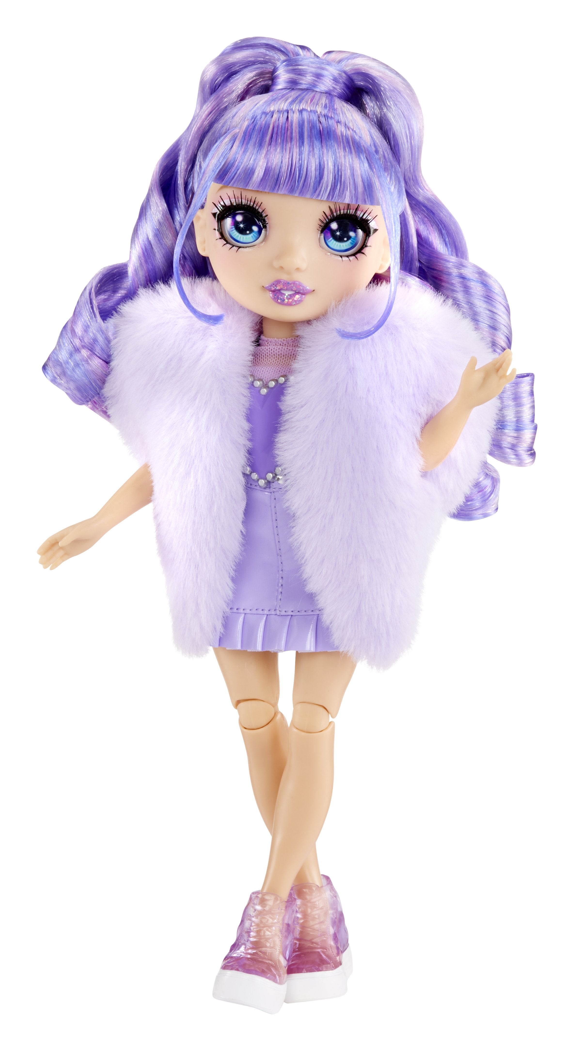 EAN 0035051121404 - Rainbow High Creative Crystals Fashion Doll- Violet imagen 9