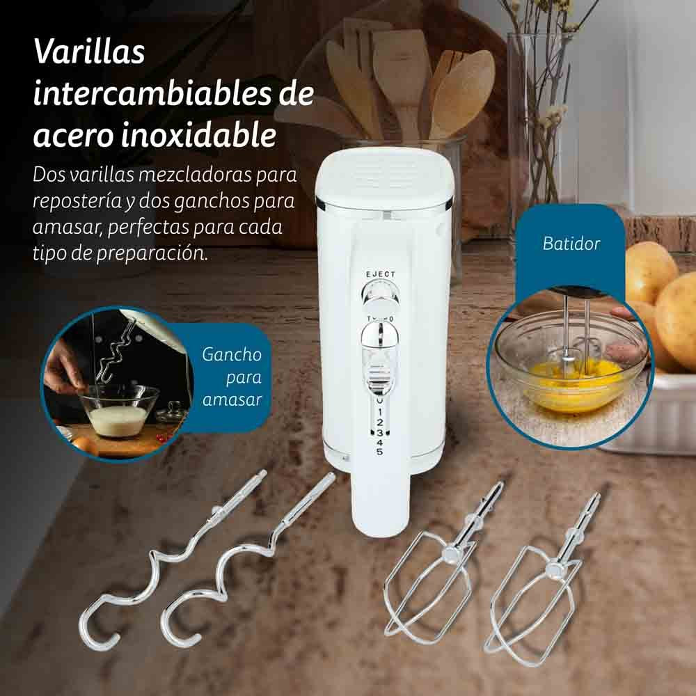 EAN 8426156012865 - Grunkel AM-25G batidora Batidora de mano 250 W Blanco imagen 6