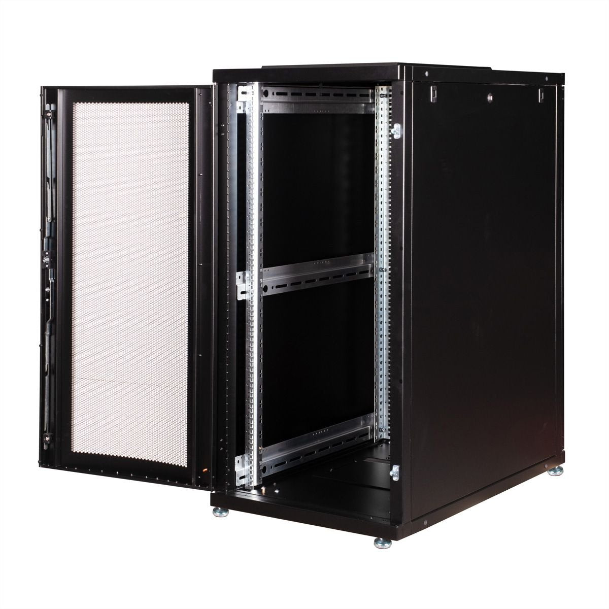 Roline 19-Zoll Serverschrank Pro 26 He, 600x1000 Bxt Schwarz