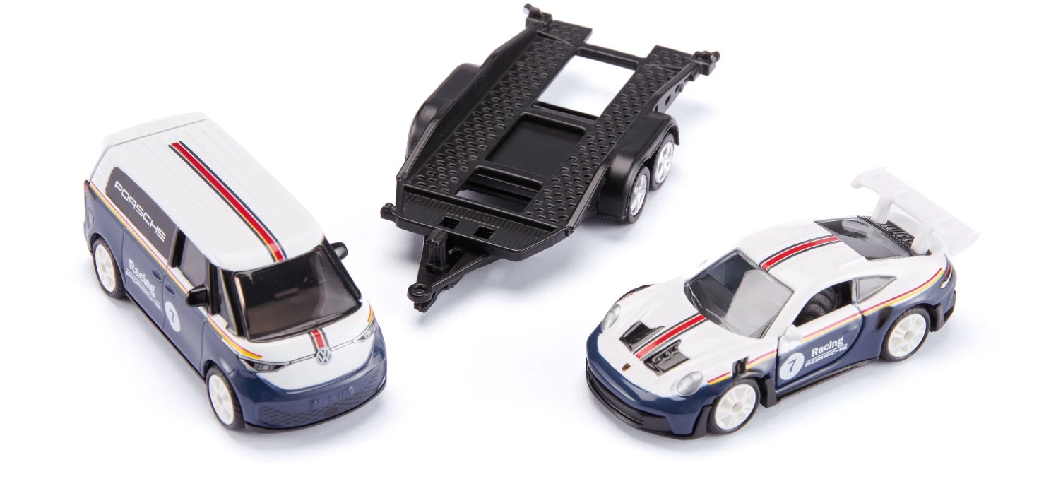 Siku Super Vw Id. Buzz Mit Porsche 911 Gt3 Rs 10256900000