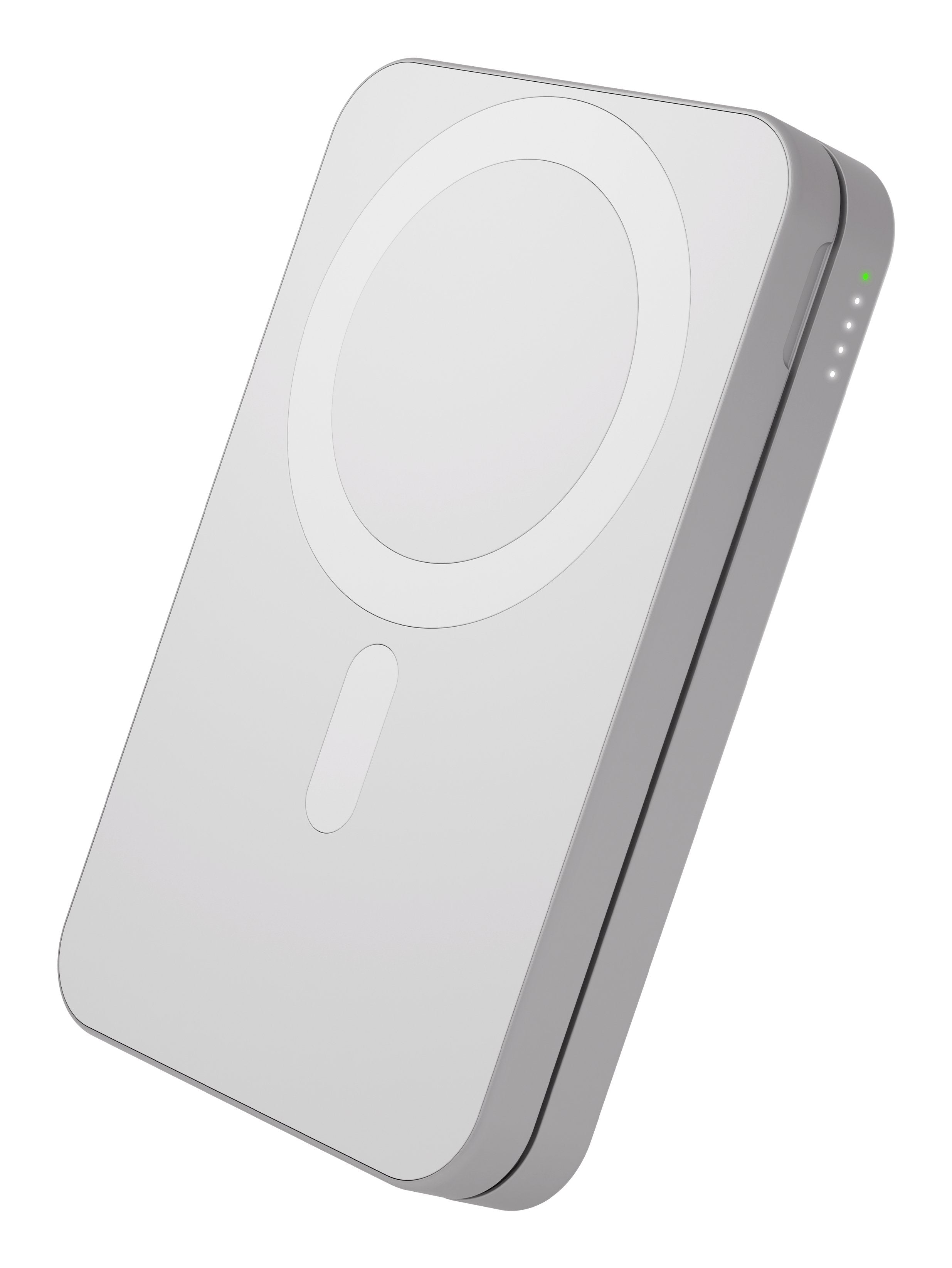 Dbramante1928 Re-Charge Cargador Inalámbrico 3-In-1 Qi3 8000 Mah 20 Vatios (Usb-C) En El Cable: Usb-C Blanco